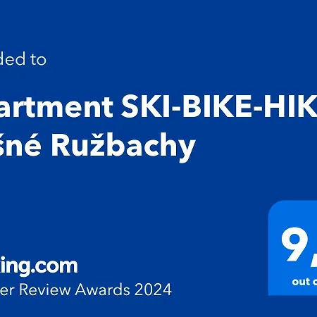 Ski-bike-hike, דירה Vyšné Ružbachy